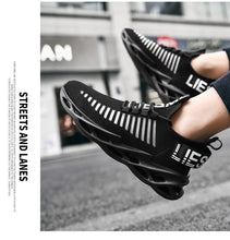 Load image into Gallery viewer, Sport New Mens Sneakers Breathable Running Shoes Outdoor Running Tennis Blade Sneakers Sport Fashion Comfortable Casual Couples Gym Mens Casual Walking Sneakers

