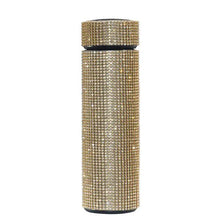 Load image into Gallery viewer, Sport Sterlling Creative Diamond Thermos Bottle Water Bottle Stainless Steel Smart Temperature Display Vacuum Flask Mug Gift for Men Women

