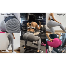 Load image into Gallery viewer, Sport Women Fitness Tight High Waist Push Up Breathable Leggings Fitness Gym Yoga Girls Pants For Sports
