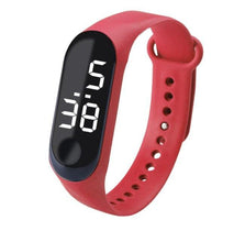 Load image into Gallery viewer, Sport Women Workout Watch LED Luminous Electronic Sensor Watches Casual Bracelet Wrist Watch Digital Watch Ultra-light Silicone Strap Comfortable Wristwatch Digital LED Sports Universal Womens Kids Watch
