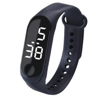 Load image into Gallery viewer, Sport Women Workout Watch LED Luminous Electronic Sensor Watches Casual Bracelet Wrist Watch Digital Watch Ultra-light Silicone Strap Comfortable Wristwatch Digital LED Sports Universal Womens Kids Watch
