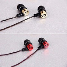 Load image into Gallery viewer, Sports Headphones Wired Gaming In Ear Earbuds Monitor Earphones With Mic Stereo Sound Volume Control  3.5mm Wired Headphones With Bass Earbuds Stereo Earphone Music Sport Gaming Headset With Mic Simple Earphones
