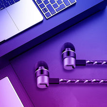 Load image into Gallery viewer, Sports Headphones Wired Gaming In Ear Earbuds Monitor Earphones With Mic Stereo Sound Volume Control  3.5mm Wired Headphones With Bass Earbuds Stereo Earphone Music Sport Gaming Headset With Mic Simple Earphones
