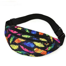 Load image into Gallery viewer, Sports Running Stylish Waist Belt Colorful Printed Cross Body Fashion Chest Bag New Travel And Outdoor Chest Bag
