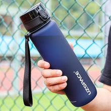 Load image into Gallery viewer, Sports Water Bottles With Time Marker Portable Leakproof Outdoor Shaker My Bottle Tritan Plastic Eco-Friendly Drinkware BPA Free Leakproof Outdoor Sport Direct Drinking Plastic Eco-Friendly Drinkware Water bottle
