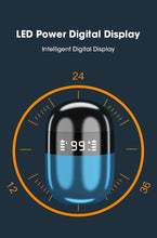 Load image into Gallery viewer, Sports WearableWireless  Headphones Fast Conecting Music Sweatproof Wireless Earbuds Smart LED Display Bluetooth Earphones HD Call Headphone With Microphone Touch Control Waterproof Headset With Charging Case 300mAH
