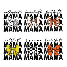 Load image into Gallery viewer, Sports Mama Bows Tee OR Sweatshirt - MULTIPLE SPORTS
