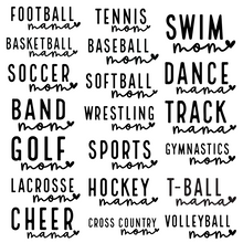 Load image into Gallery viewer, Sports Mom/Mama Hoodie - MULTIPLE SPORTS
