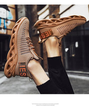 Load image into Gallery viewer, Spring Breathable Men's Sneakers Mesh Casual Shoes Blade Design Tenis Sneakers Summer White Outdoor Running Tennis Blade Sneakers Sport Fashion Comfortable Casual Gym Sneakers
