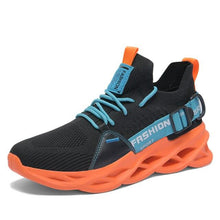 Load image into Gallery viewer, Spring Breathable Men's Sneakers Mesh Casual Shoes Blade Design Tenis Sneakers Summer White Outdoor Running Tennis Blade Sneakers Sport Fashion Comfortable Casual Gym Sneakers
