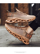 Load image into Gallery viewer, Spring Breathable Men's Sneakers Mesh Casual Shoes Blade Design Tenis Sneakers Summer White Outdoor Running Tennis Blade Sneakers Sport Fashion Comfortable Casual Gym Sneakers
