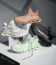Load image into Gallery viewer, Spring Breathable Men's Sneakers Mesh Casual Shoes Blade Design Tenis Sneakers Summer White Outdoor Running Tennis Blade Sneakers Sport Fashion Comfortable Casual Gym Sneakers
