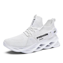 Load image into Gallery viewer, Spring Breathable Men's Sneakers Mesh Casual Shoes Blade Design Tenis Sneakers Summer White Outdoor Running Tennis Blade Sneakers Sport Fashion Comfortable Casual Gym Sneakers
