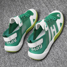 Load image into Gallery viewer, Spring Mens Slip On Casual Shoes Lightweight Comfortable Breathable Couple Walking Sneakers New Mesh Breathable Platform Fashion Running Athletic Sneakers
