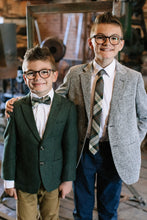 Load image into Gallery viewer, Spruce Plaid Boys Tie
