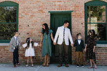 Load image into Gallery viewer, Spruce Plaid Boys Tie
