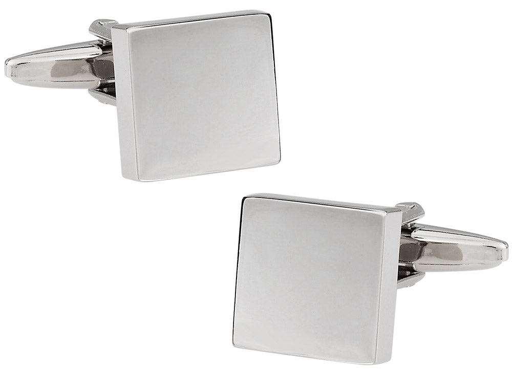Square Engravable Cufflinks