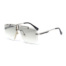Load image into Gallery viewer, Square Sunglasses for Men Classic Oversized Sun Glasses Men And Women New Fashionable Street Snap Style New Frameless Sunglasses New Popular Square Shape Sunglasses For Men &amp; Women
