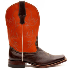 Load image into Gallery viewer, Square Toe Double Stitched Cowboy Boots
