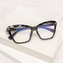 Load image into Gallery viewer, Square Women Reading Glasses Frame Crystal Multi-section  Optical Computer Glasses Square Design Reading Glasses For Women Light Blocking Computer Reader Glasses For Men And Women
