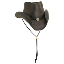 Load image into Gallery viewer, Scala Western Sky - Shapeable Straw Cowboy Hat
