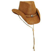 Load image into Gallery viewer, Scala Western Sky - Shapeable Straw Cowboy Hat
