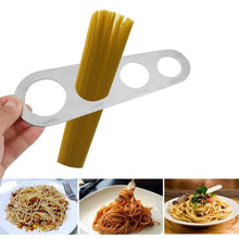 Load image into Gallery viewer, Stainless Steel 4 Holes Kitchen Pasta Measure Kitchen Accessories Spaghetti Quick Measurer Tools
