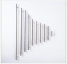 Load image into Gallery viewer, Stainless Steel Cabinet Handles Diameter 10mm Kitchen Door T Bar Straight Handle Pull Knobs Furniture Hardware European Bar Style Cabinet Pull
