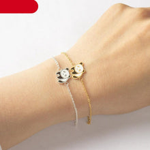 Load image into Gallery viewer, Stainless Steel Gold Cute Panda Cuff Bracelet Women Fashion Jewelry Animal Charm Panda Bracelet For Women Sterling Silver Panda Bracelets Cute Animal Jewelry Gifts For Women Girls
