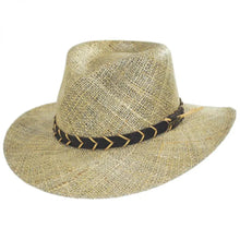 Load image into Gallery viewer, Stetson Alder – UPF 50+ Straw Fedora Sun Hat
