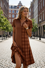 Load image into Gallery viewer, Women's Bohemian 3D Printed V-Neck Short-Sleeve Maxi Dress
