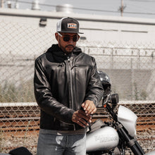 Load image into Gallery viewer, Street Cruiser Men's Motorcycle Leather Jacket
