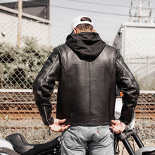 Load image into Gallery viewer, Street Cruiser Men's Motorcycle Leather Jacket
