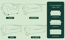 Load image into Gallery viewer, Stretch Armchair Slipcover Washable Furniture Protector Thick Sofa Protector Solid Printed Sofa Covers For Living Room Couch Cover Corner Sofa  Water Resistant Couch Cover Furniture Protector
