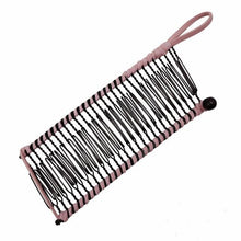 Load image into Gallery viewer, Stretch Banana Clip Double Side Lazy Women Hair Comb Easy Thick Curly Hair Styling Tool Ponytail Mohawk Bun Maker Accessories For Curly Hair Women
