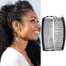 Load image into Gallery viewer, Stretch Banana Clip Double Side Lazy Women Hair Comb Easy Thick Curly Hair Styling Tool Ponytail Mohawk Bun Maker Accessories For Curly Hair Women

