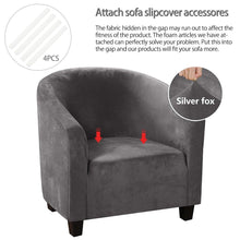 Load image into Gallery viewer, Stretch Cover for Armchair Sofa Couch Living Room 1 Seat Sofa Couch Armchair Cover Elastic Sofa Slipcover Single Seater Furniture Couch Armchair Cover
