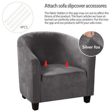 Load image into Gallery viewer, Stretch Cover for Armchair Sofa Couch Living Room 1 Seat Sofa Couch Armchair Cover Elastic Sofa Slipcover Single Seater Furniture Couch Armchair Cover

