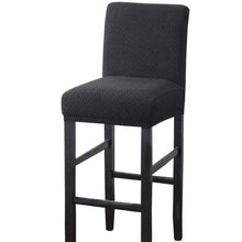 Load image into Gallery viewer, Stretch High-Hoot Bar Stool Chair Cover Polar Fleece Solid Color Bar Cafe Front Desk Restaurant Wedding Chair Protective Cover Stretch Chair Cover For Dining Room Elastic Material Slipcover For Office Chair
