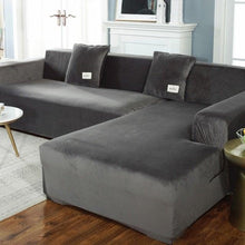 Load image into Gallery viewer, Stretchable Couch Cover Lounge  Sofa Slipcover  Furniture Cover Machine Washable Elasticated Sofa Covers Chaise Longue For Living Room Corner Armchair Elastic Cushion Couch Furniture 3 Seater Slipcover For Home
