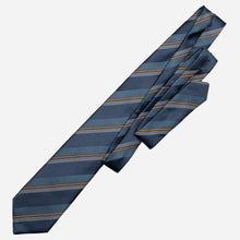 Load image into Gallery viewer, Corso - Silk Jacquard Tie - Petrol Blue
