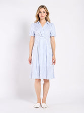 Load image into Gallery viewer, Striped V Collar Neck Dress
