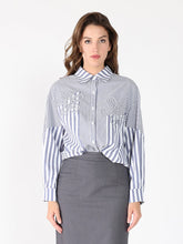 Load image into Gallery viewer, Stripped floral shirt
