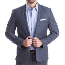 Load image into Gallery viewer, goTIELESS Ultimate Dress Shirt (Blue Diamond)
