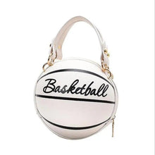 Load image into Gallery viewer, Stunning Ball Purses For Teenagers And Women Stylish Shoulder Bags, Crossbody Chain Hand Bags Personalit Leather Pink Basketball Bag For Females
