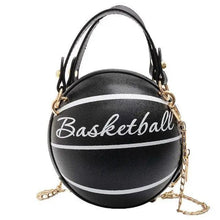 Load image into Gallery viewer, Stunning Ball Purses For Teenagers And Women Stylish Shoulder Bags, Crossbody Chain Hand Bags Personalit Leather Pink Basketball Bag For Females
