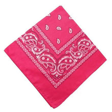 Load image into Gallery viewer, Stunning Print Bandana Hair Bands For Girls ,Women And Kids Unisex Square Scarf Turban Headband Hair Accessories
