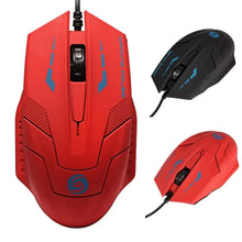 Load image into Gallery viewer, Stylish  3 Buttons Colorful Optical USB Wired Mouse  Wired Gaming Mouse with 2400DPI High Precision Mouse Buttons
