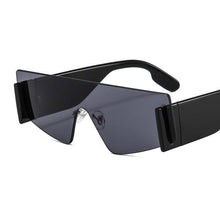 Load image into Gallery viewer, Stylish Big Rimless Classic Sunglasses In Square Shape For Women &amp; Men New Oversize &amp; Retro Style Sunglasses  Rectangle Shape Eyewear Shades Oversized Fashion Sunglasses For Women

