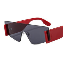 Load image into Gallery viewer, Stylish Big Rimless Classic Sunglasses In Square Shape For Women &amp; Men New Oversize &amp; Retro Style Sunglasses  Rectangle Shape Eyewear Shades Oversized Fashion Sunglasses For Women

